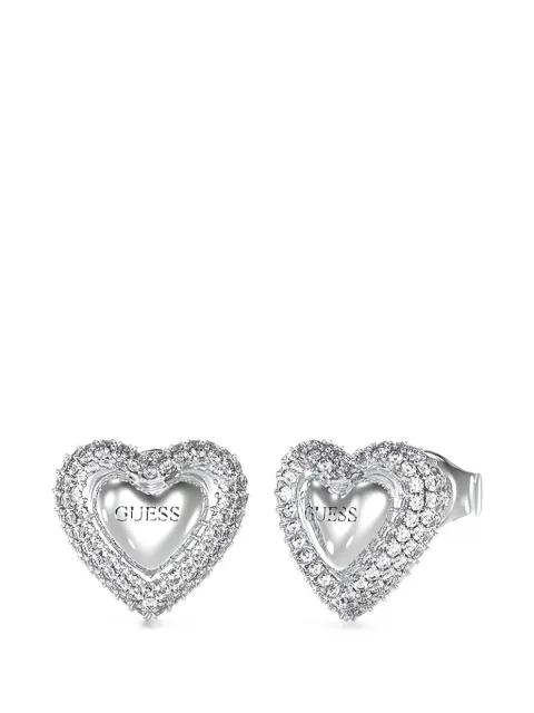GUESS USA puces d’oreilles Beloved à design de cœur