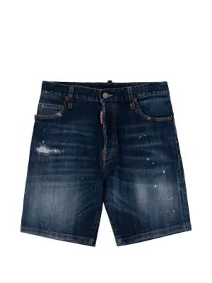 DSQUARED2 デニムショートパンツ | ブルー | FARFETCH JP