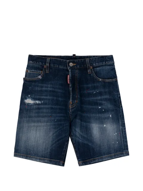 DSQUARED2 medium easy red spots marine shorts