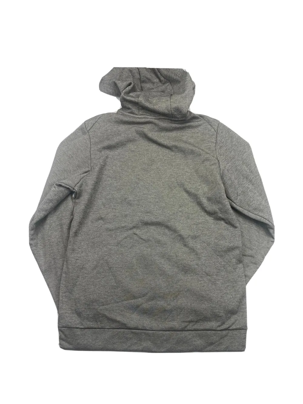 Nike logo-print drawstring hoodie Grijs