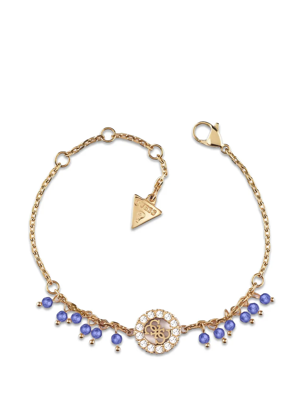 GUESS USA 4G bead-embellished bracelet · S