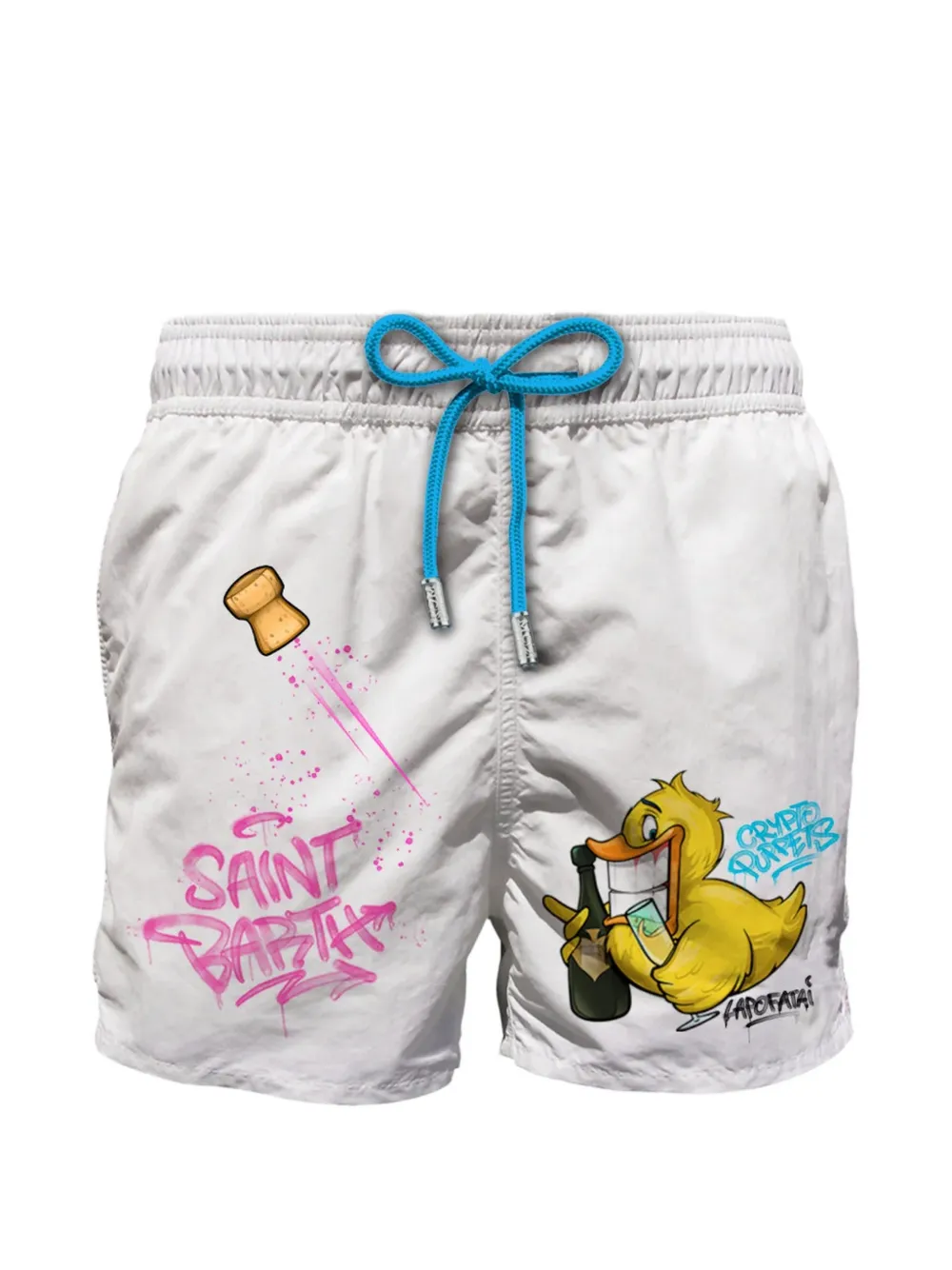MC2 Saint Barth Gustavia graphic-print swim shorts