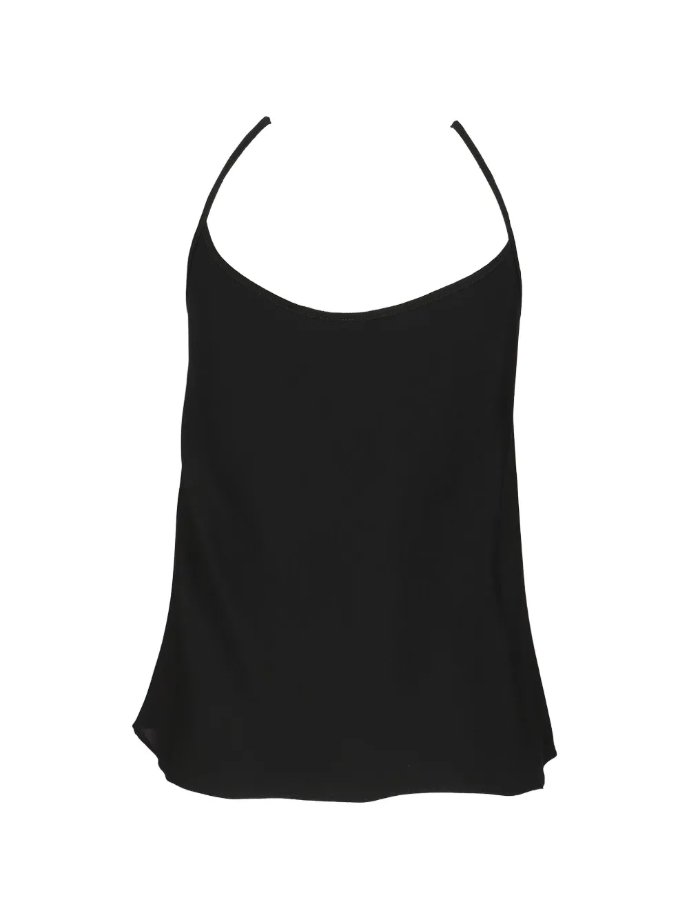 Al Duca D’Aosta 1902 satin-finish spaghetti-strap top - Nero