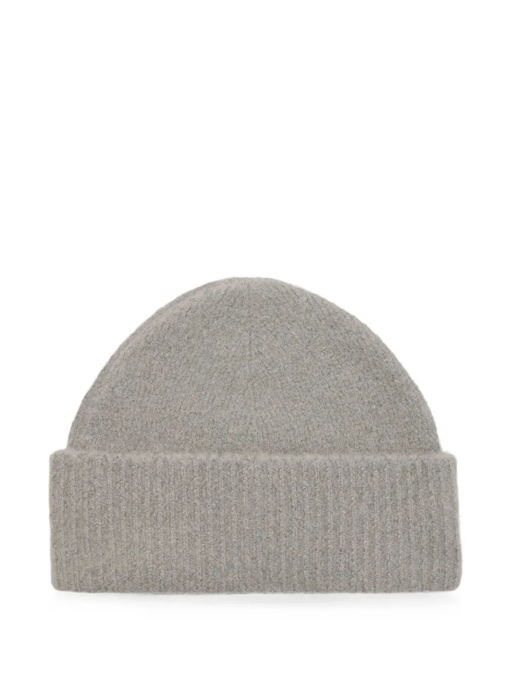 AMI Paris Alpaca muts met Ami de Coeur Grijs