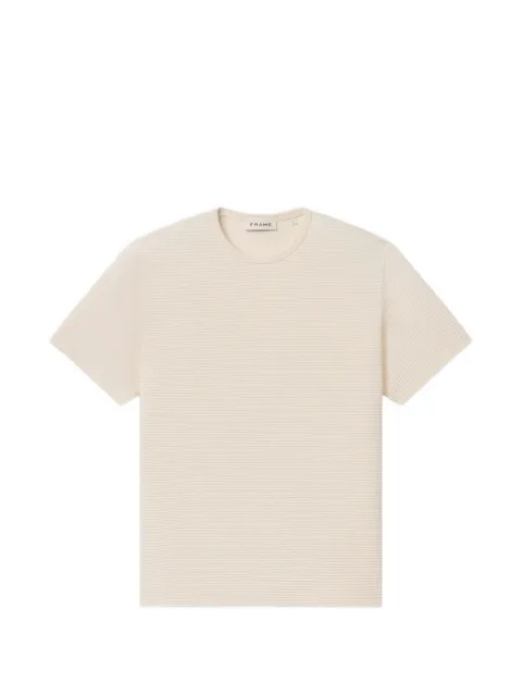 FRAME jacquard-stripe T-shirt