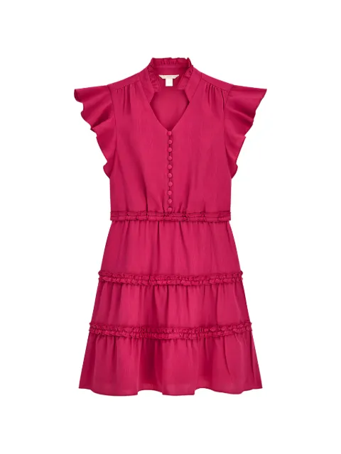 GUESS USA ruffled tiered mini dress