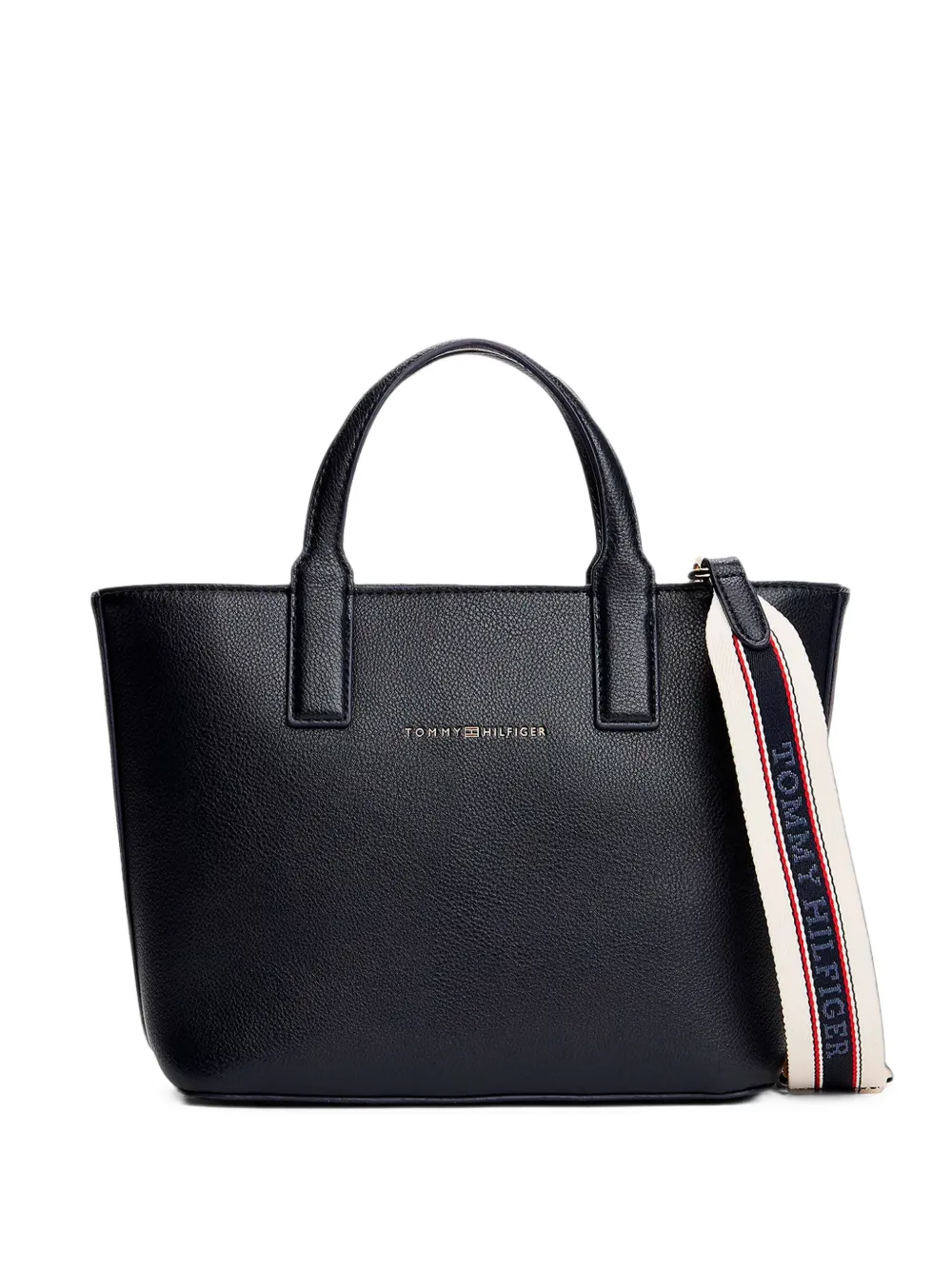 Tommy Hilfiger Borsa tote con logo - Nero