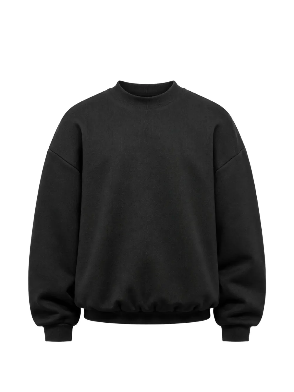 MKI Miyuki Zoku Superweight logo-embroidered sweater - Schwarz