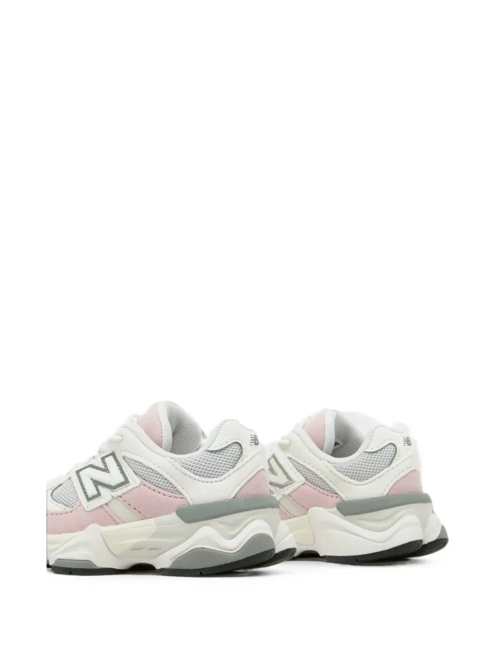 New Balance Kids 9060 panelled sneakers Wit