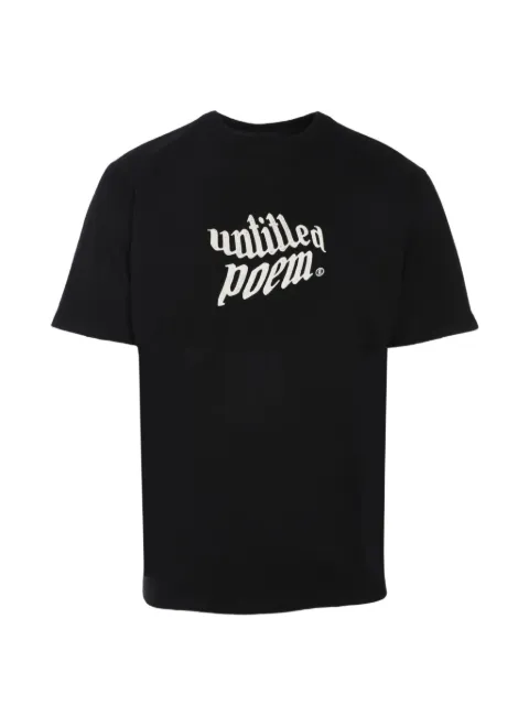 Tee Library camiseta con eslogan estampado