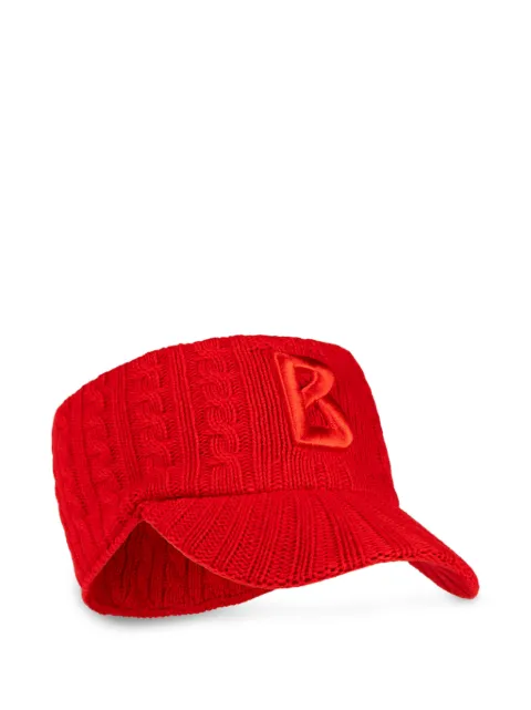 BOGNER Tessa1 cable-knit peak hat