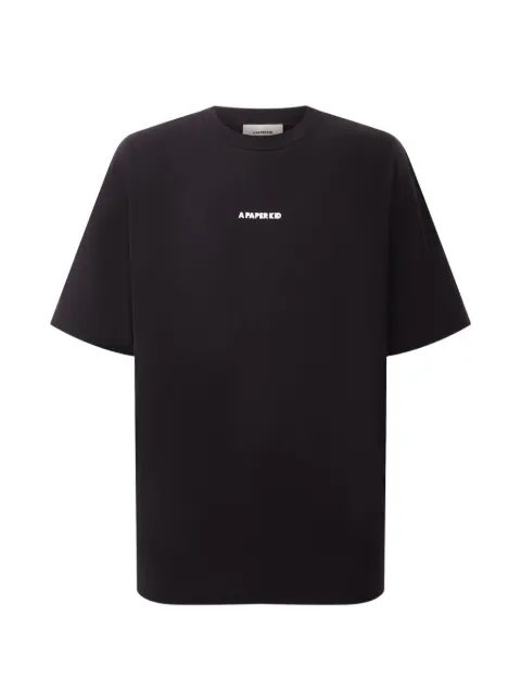 A Paper Kid logo-print crew-neck T-shirt
