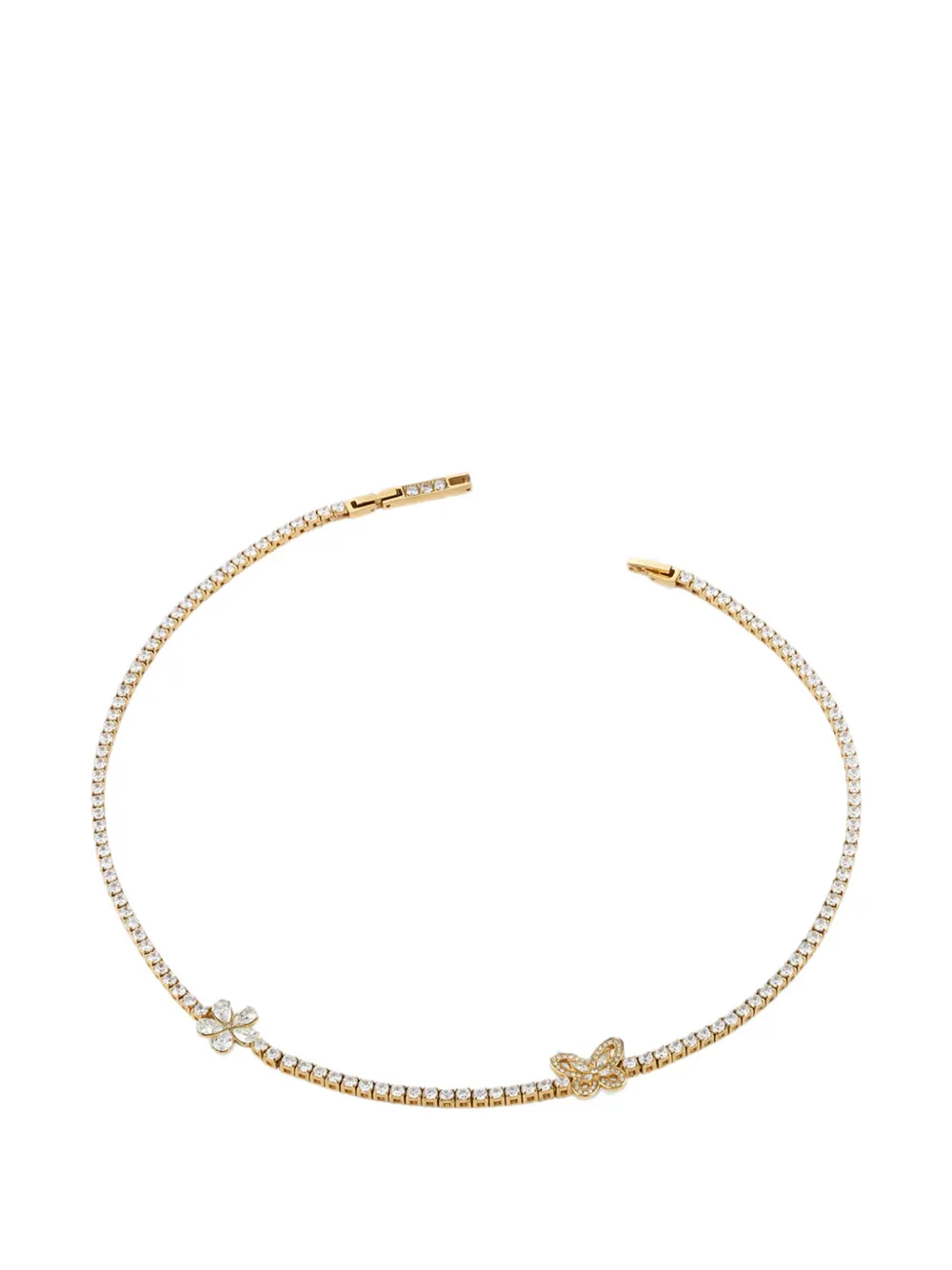 GUESS USA Lily tennis-chain necklace · OS