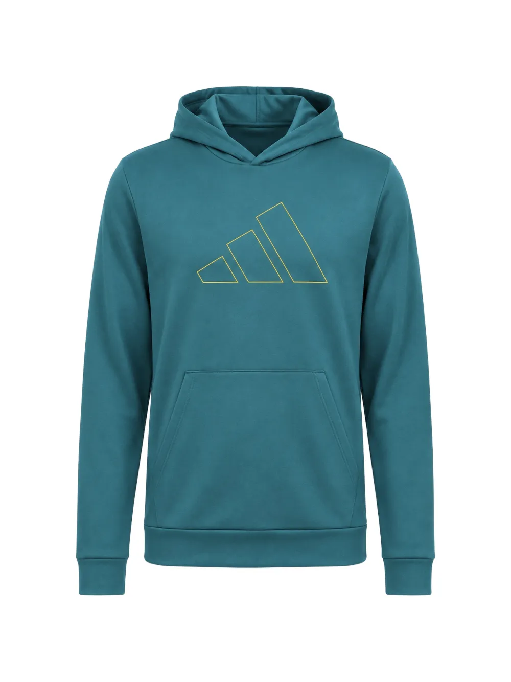 adidas D4T logo-print hoodie - Blu