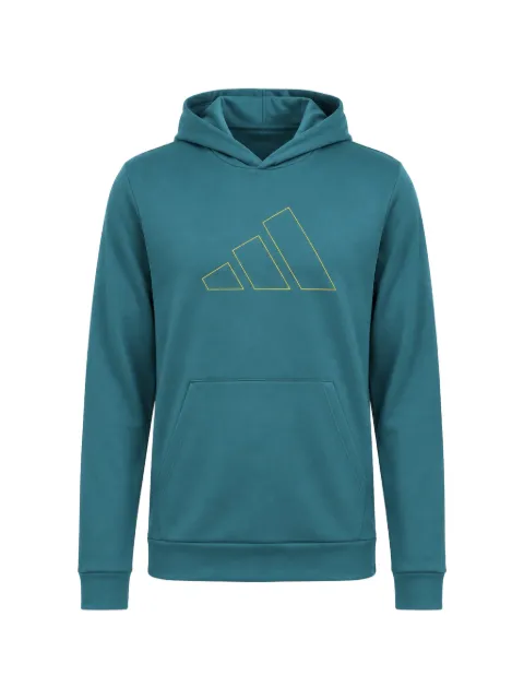 adidas D4T logo-print hoodie