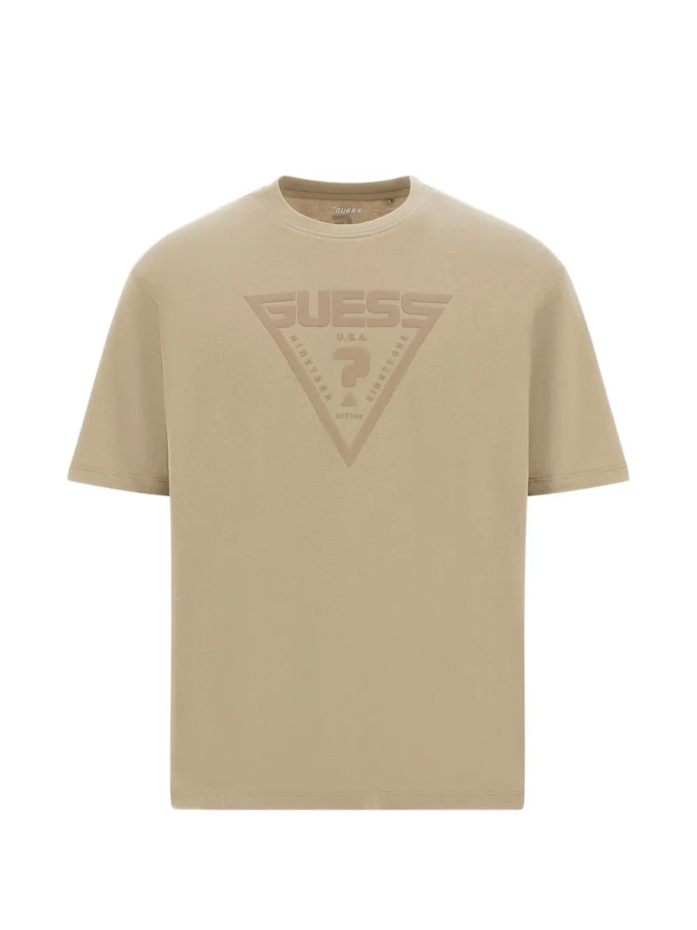 GUESS USA embossed-logo T-shirt