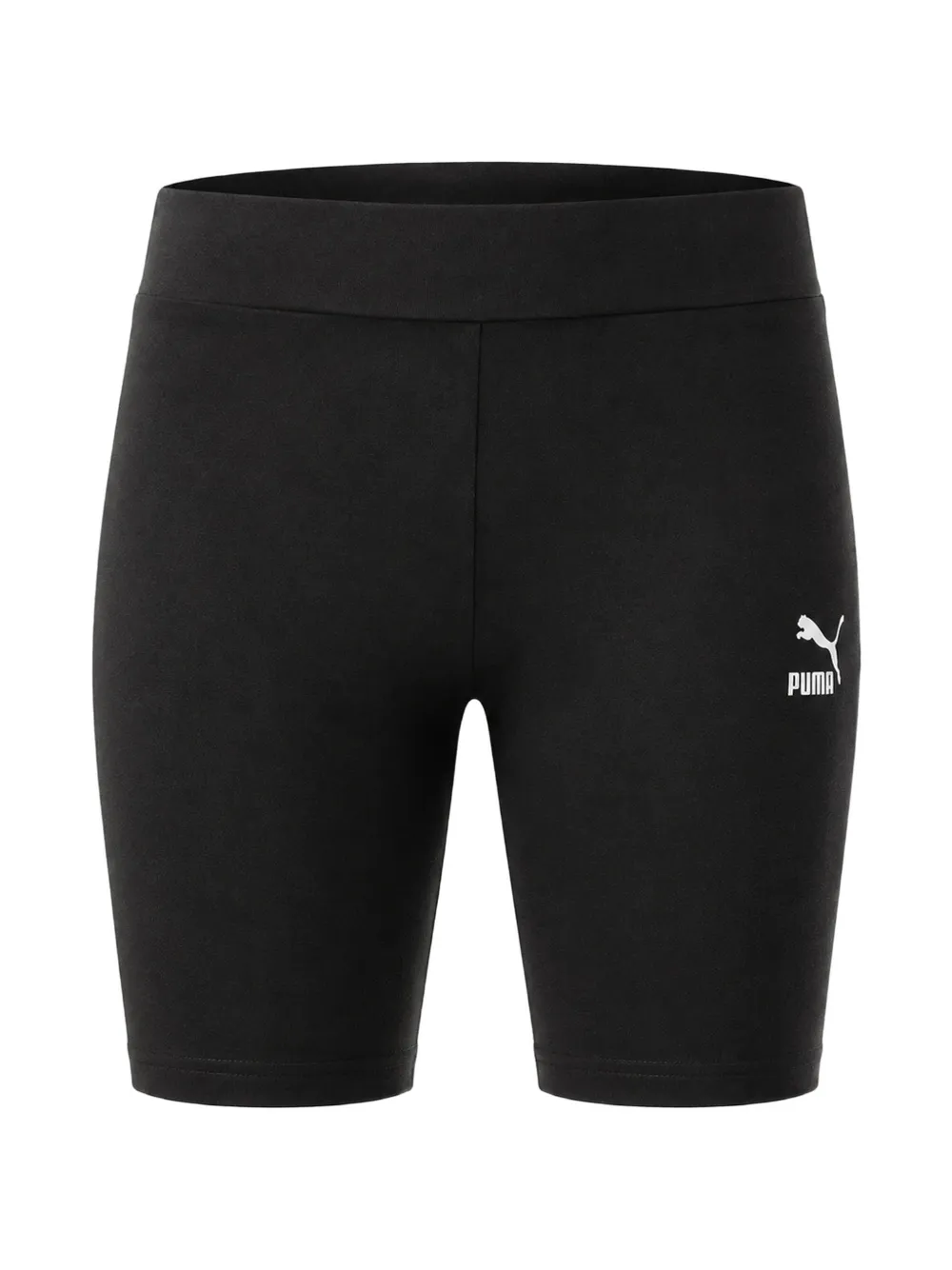 PUMA logo-print tight shorts - Nero