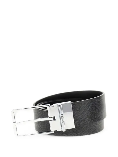 GUESS USA Agueda monogram-print reversible belt