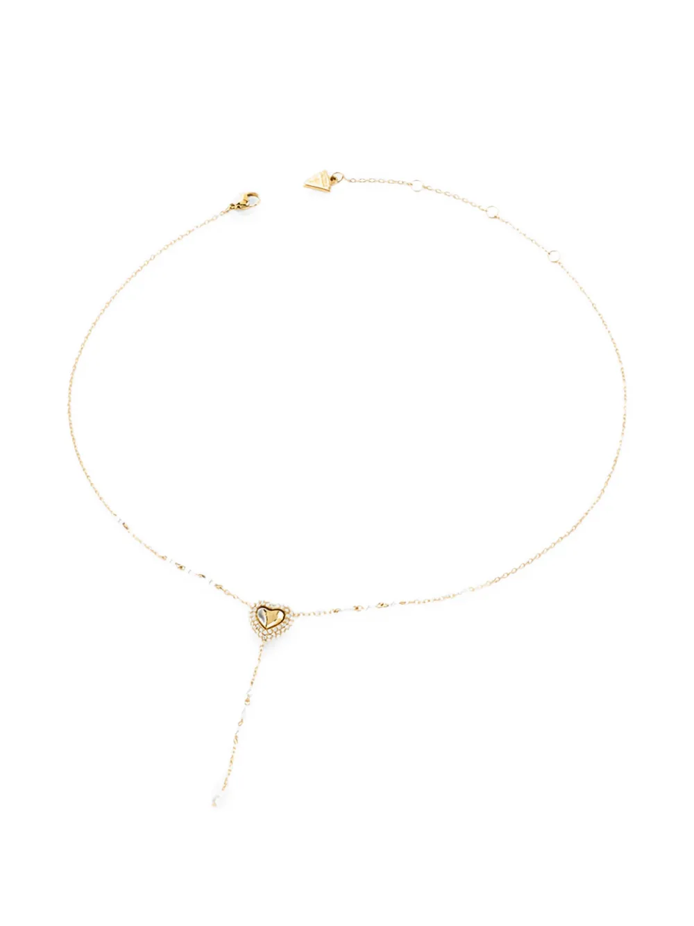 GUESS USA Collana con pendente a cuore - Oro