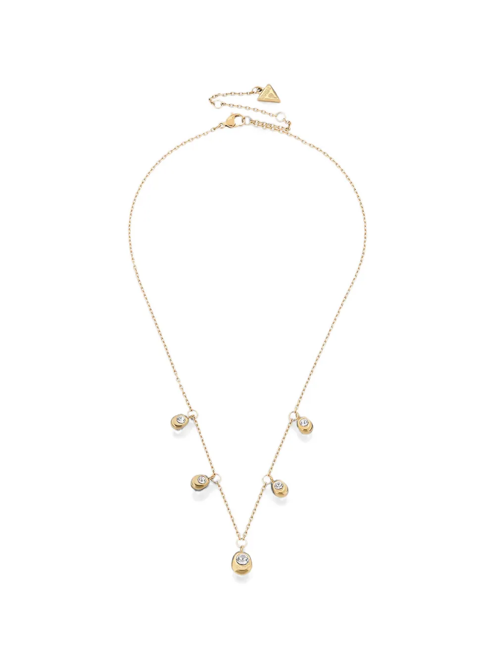 GUESS USA Pebbles crystal-embellished necklace · OS