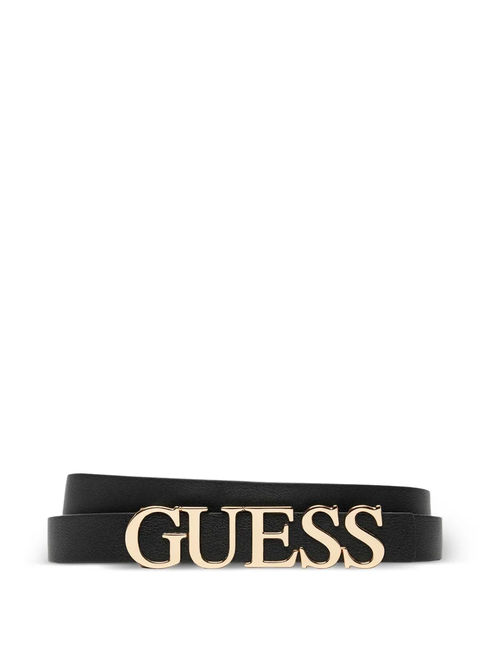 GUESS USA Lefia logo-plaque belt