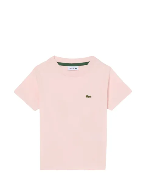 Lacoste Kids logo-patch T-shirt