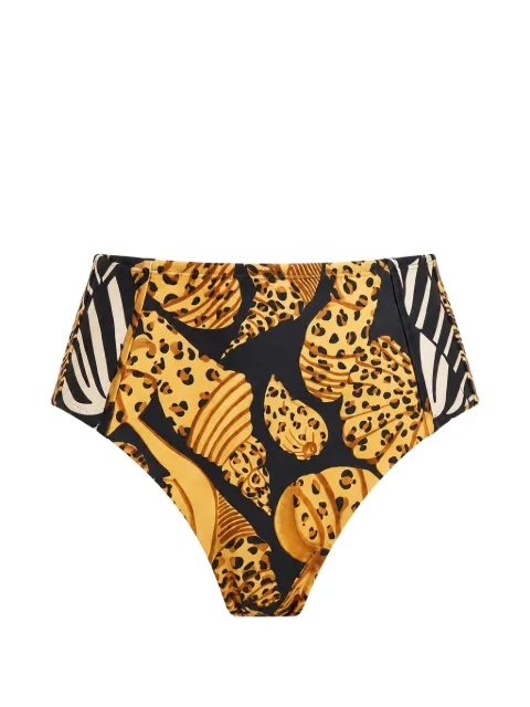 FARM Rio tropical-print bikini bottoms