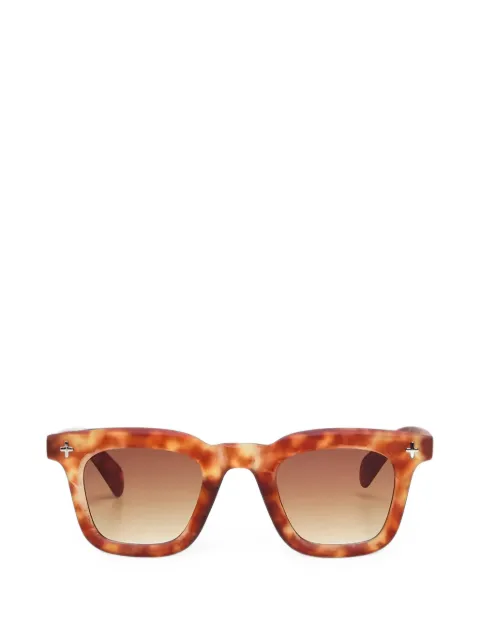 OKKIA tortoiseshell-effect square-frame sunglasses