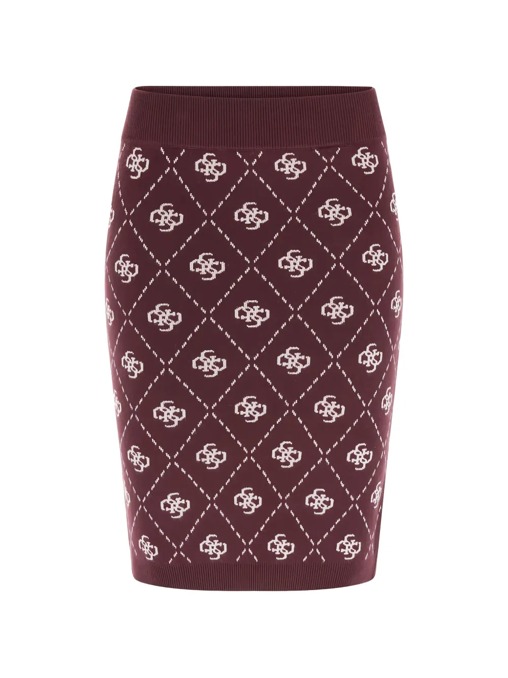 GUESS USA Gonna Sarah 4G con monogramma - Rosso