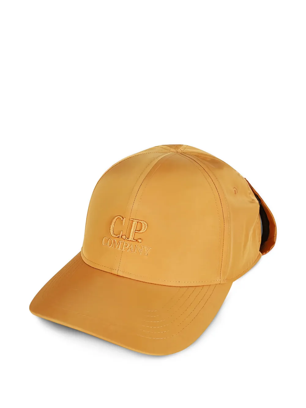 C.P. Company Goggle-detail embroidered baseball cap - Orange