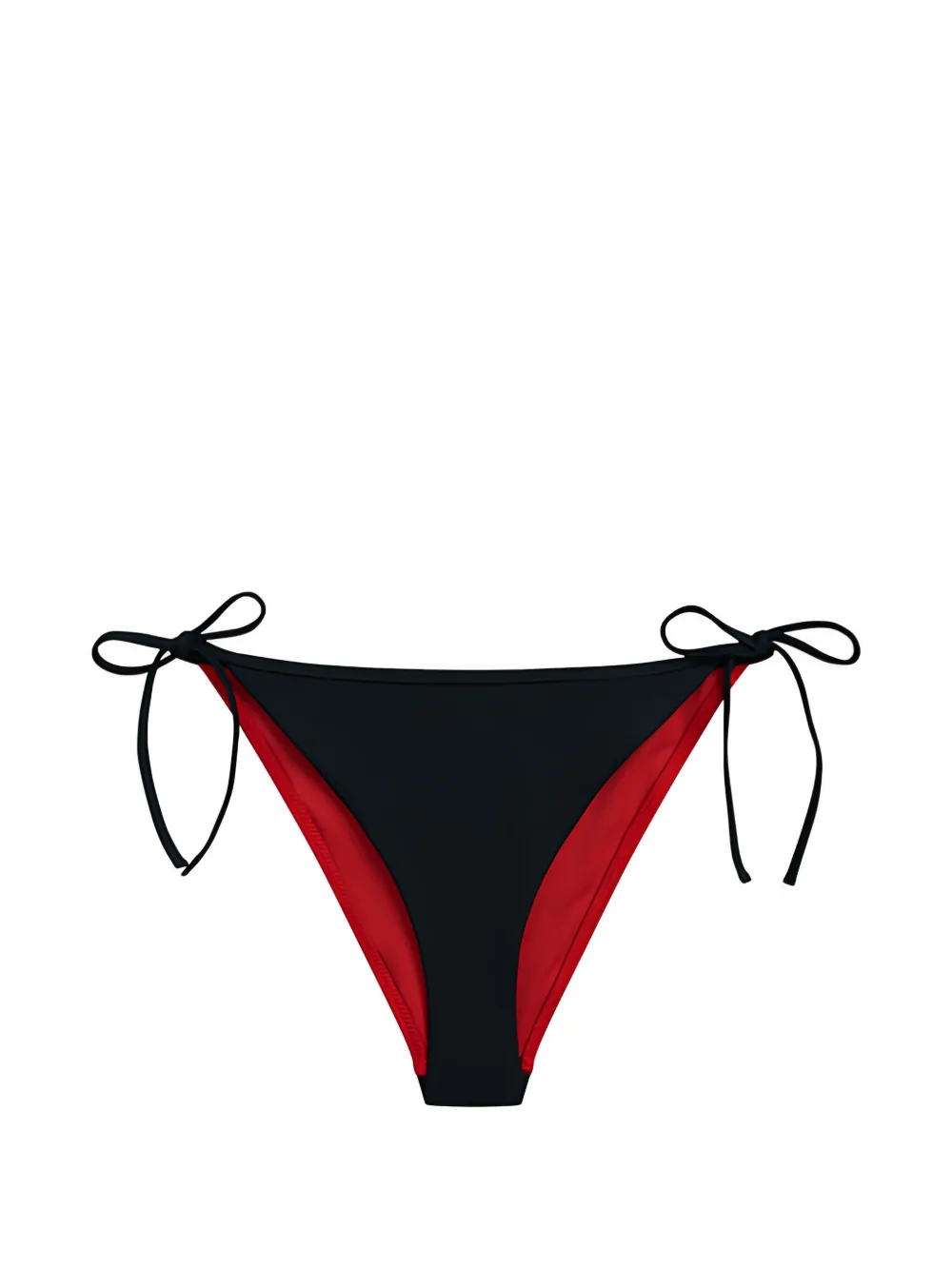Tommy Hilfiger colour-blocked side tie bikini bottoms - Blu