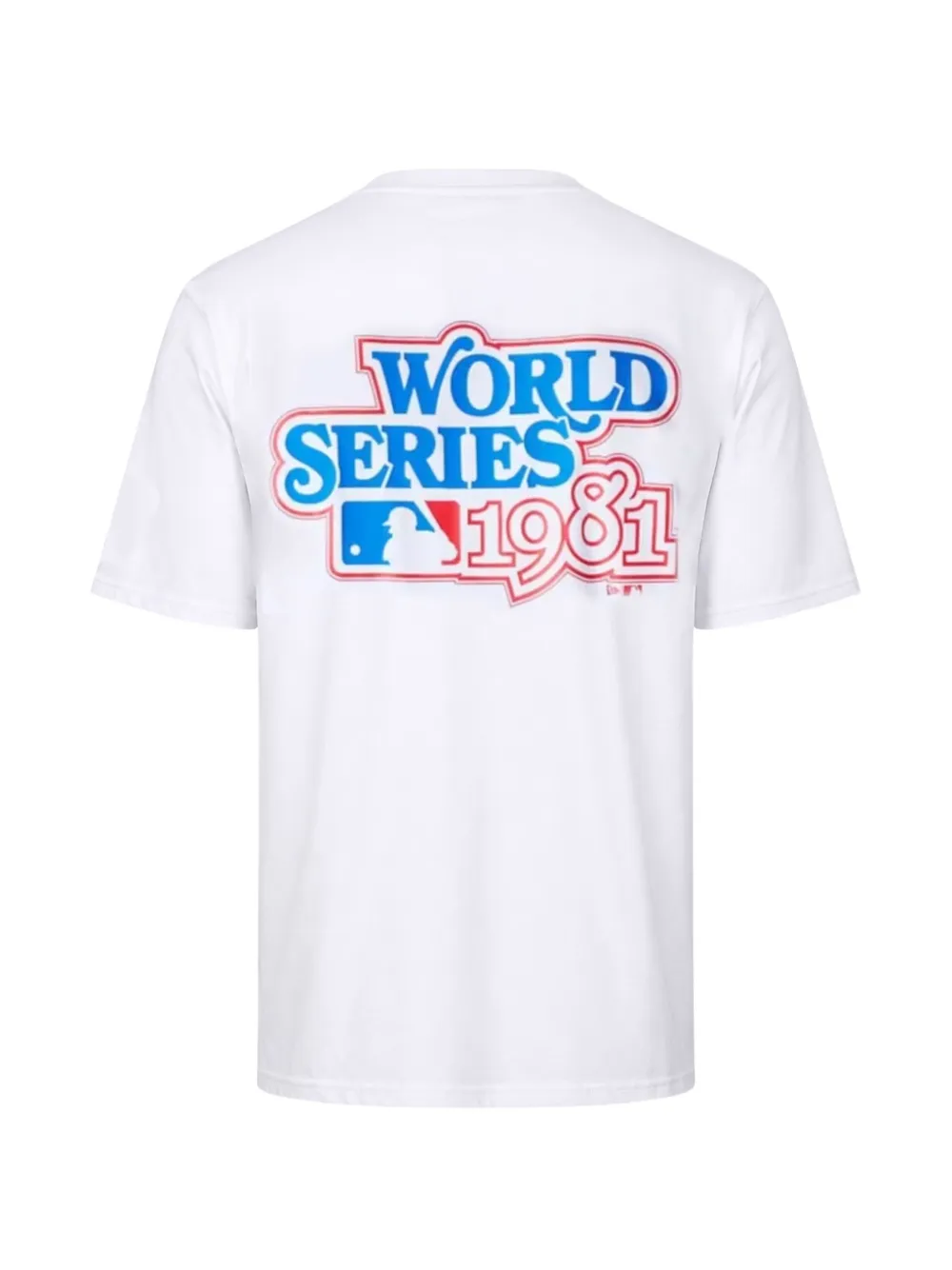 NEW ERA CAP Los Angeles Dodgers MLB World Series T-shirt met korte mouwen Wit