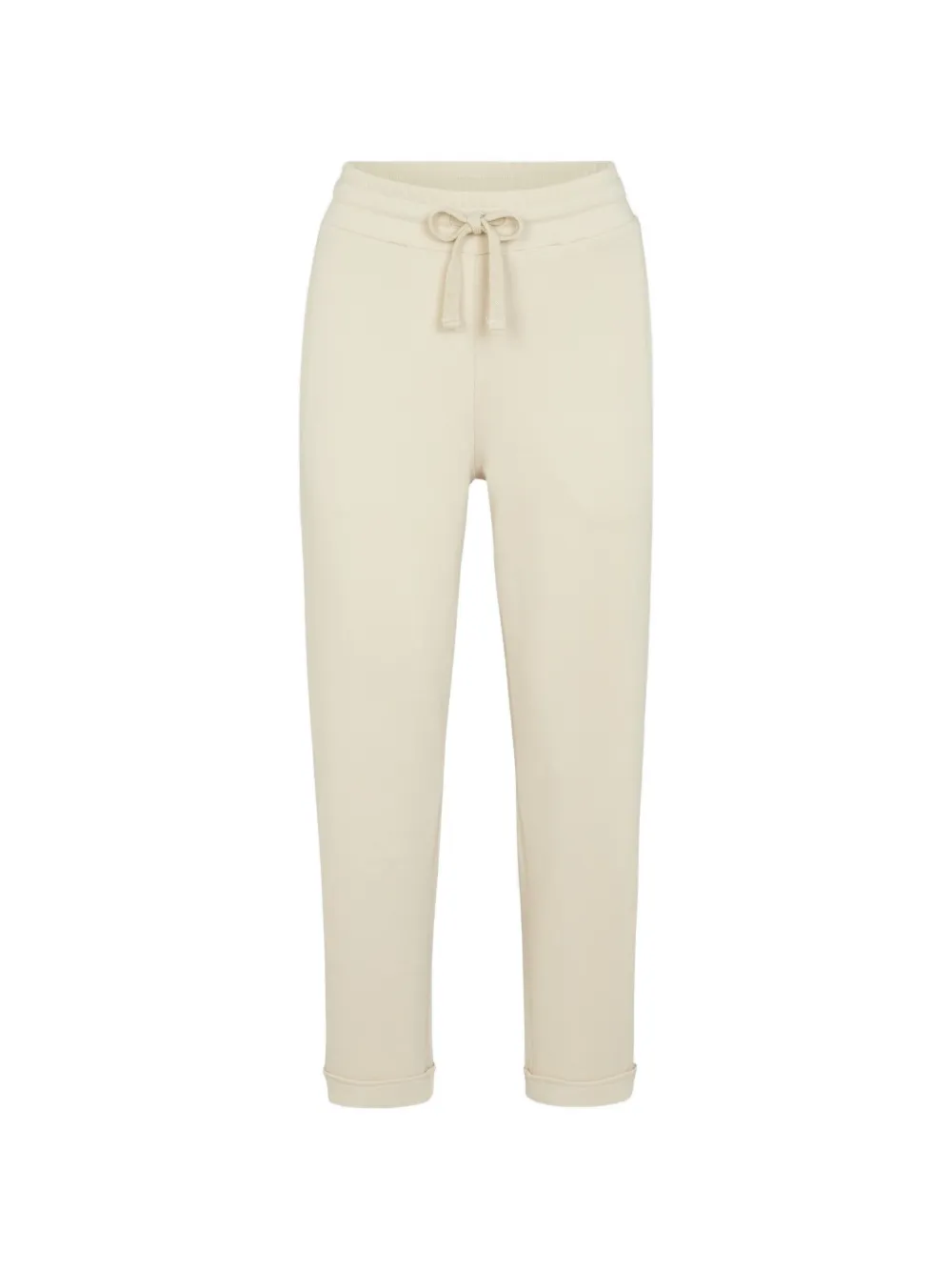 Juvia Ellis drawstring rolled-cuff track pants - Nude