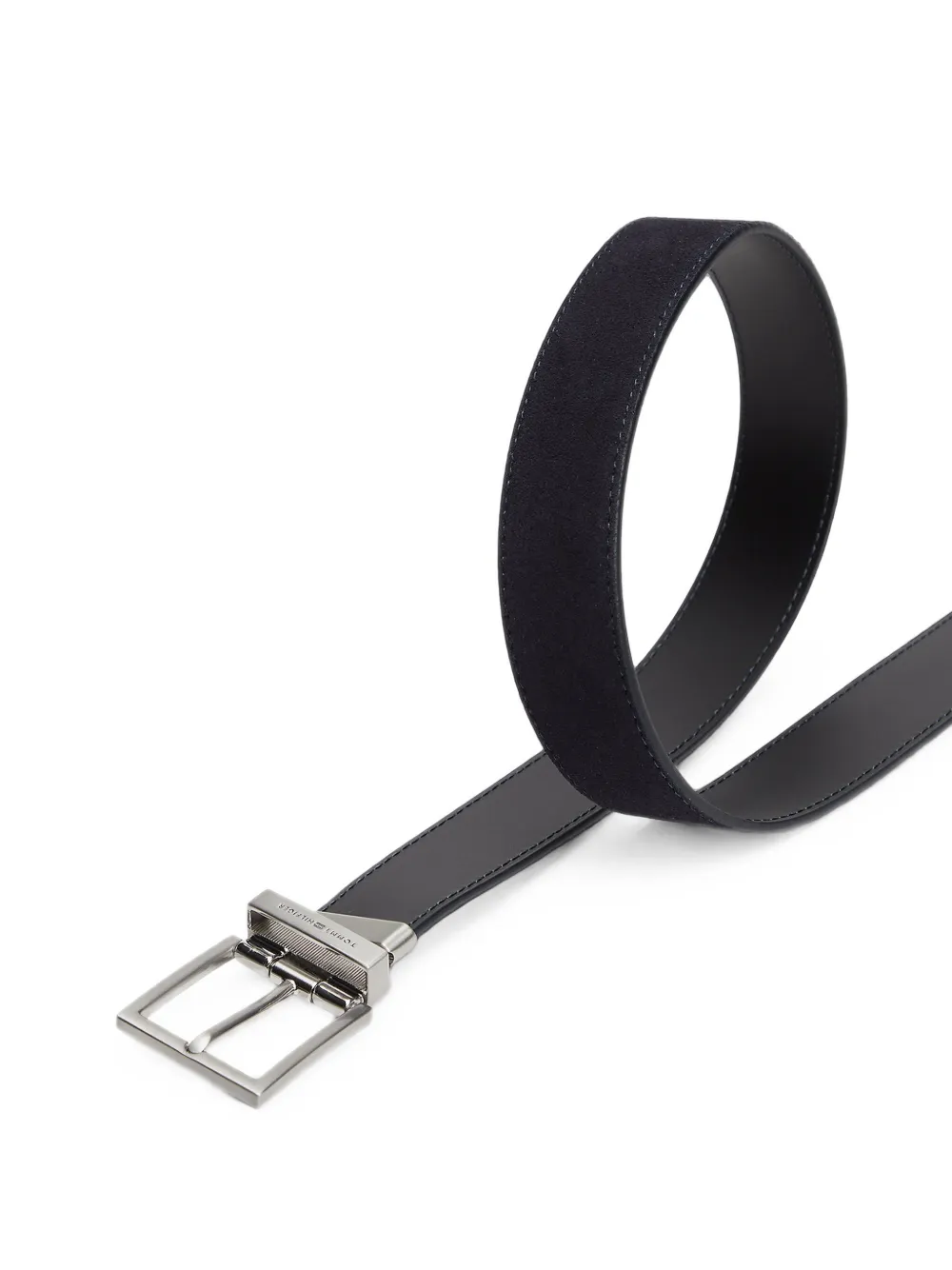 Tommy Hilfiger Hudson omkeerbare leren riem Zwart
