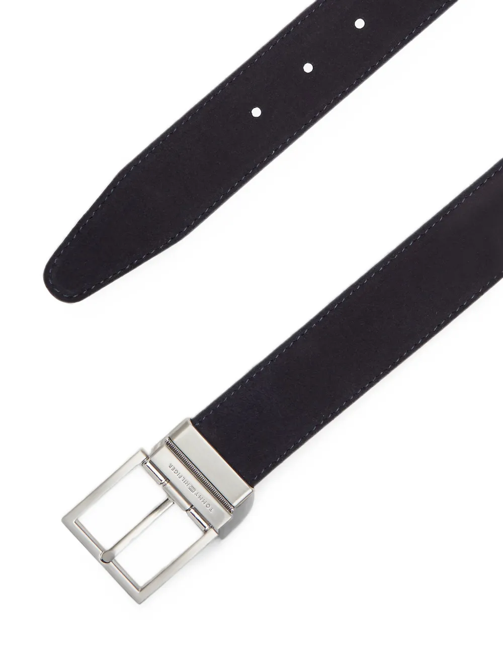 Tommy Hilfiger Hudson omkeerbare leren riem Zwart