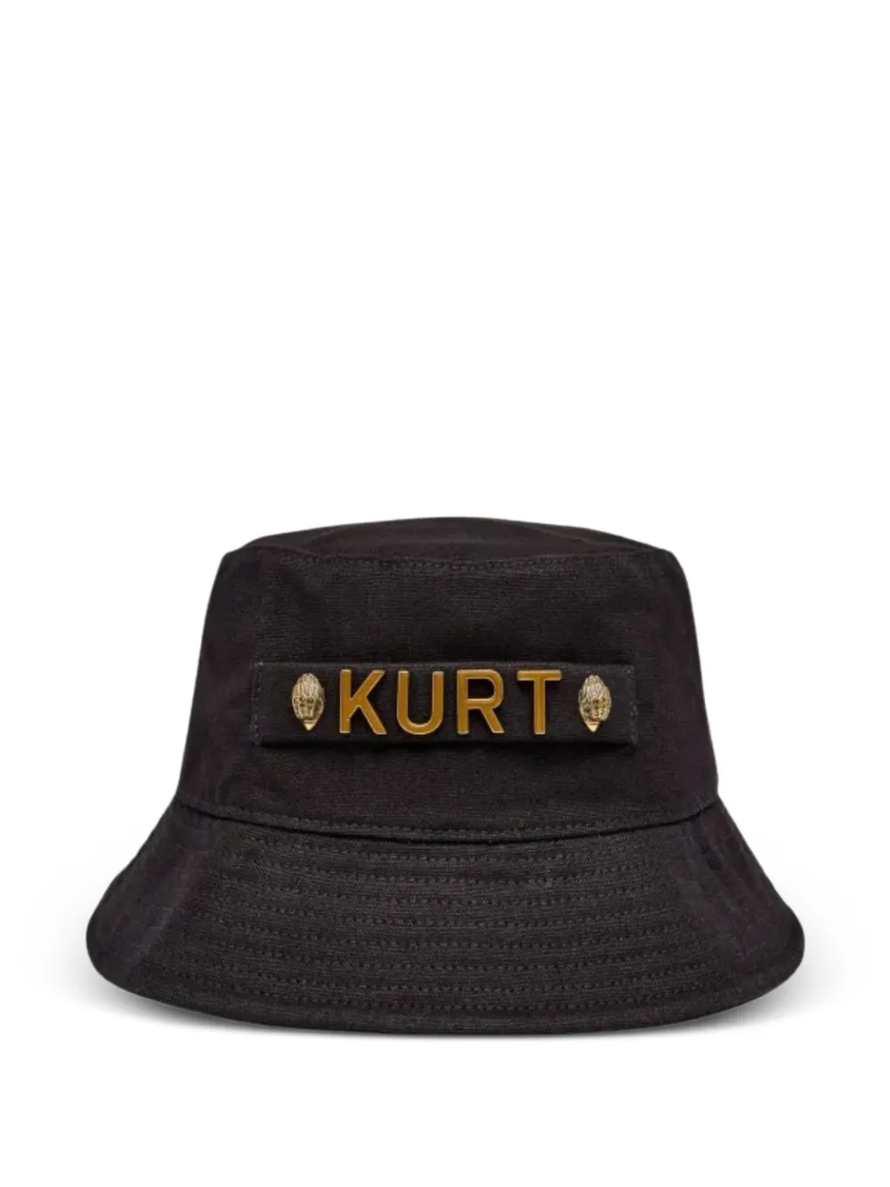 Kurt Geiger London logo-plaque bucket hat