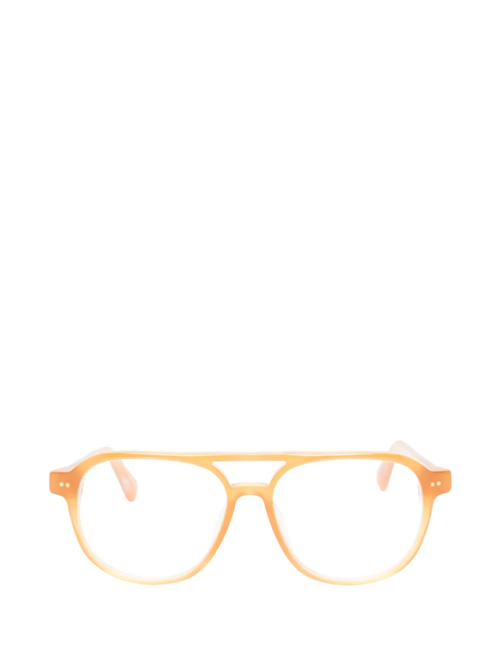 Jacquemus pilot-frame glasses Oranje