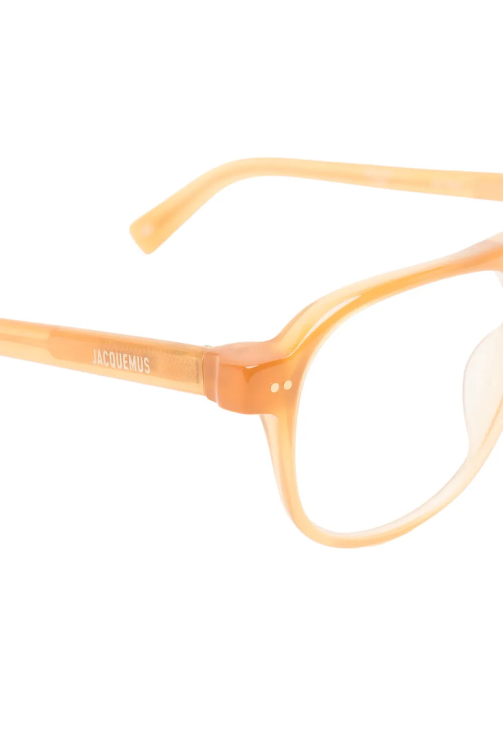 Jacquemus pilot-frame glasses Oranje