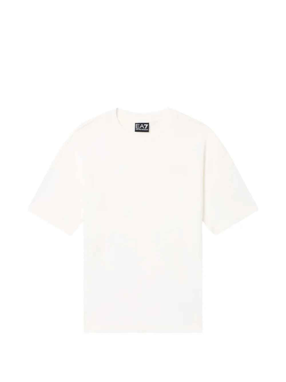 Ea7 Emporio Armani embossed logo T-shirt - Toni neutri