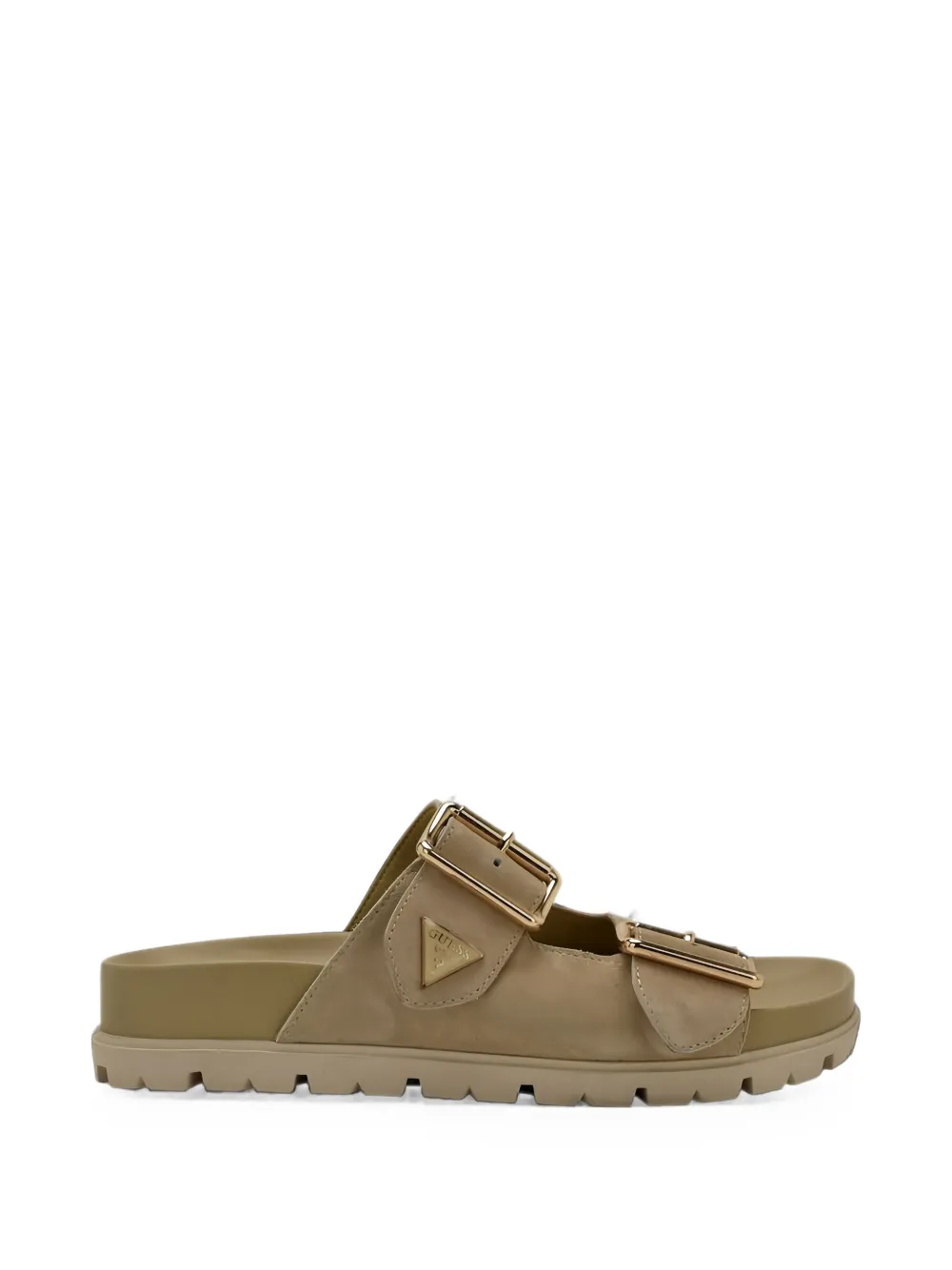 GUESS USA buckle-fastening suede sandals - Toni neutri