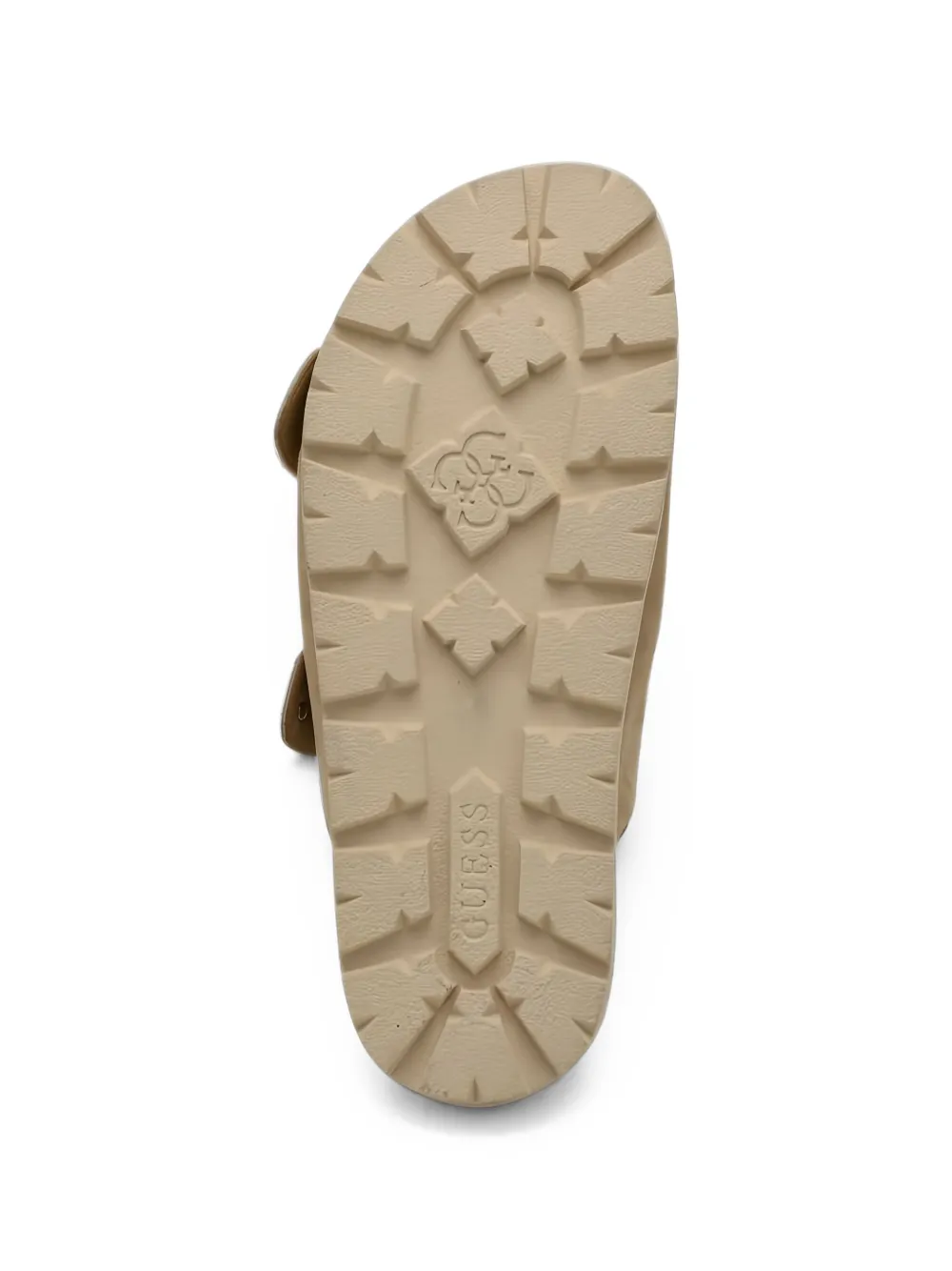 GUESS USA buckle-fastening suede sandals Beige