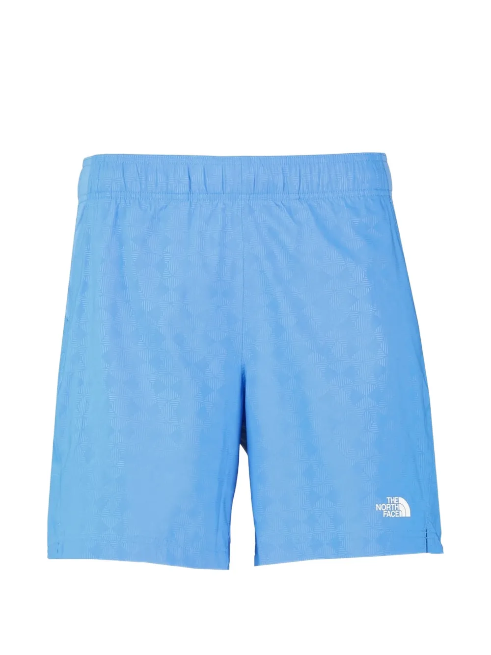 The North Face geometric-pattern shorts - Blu
