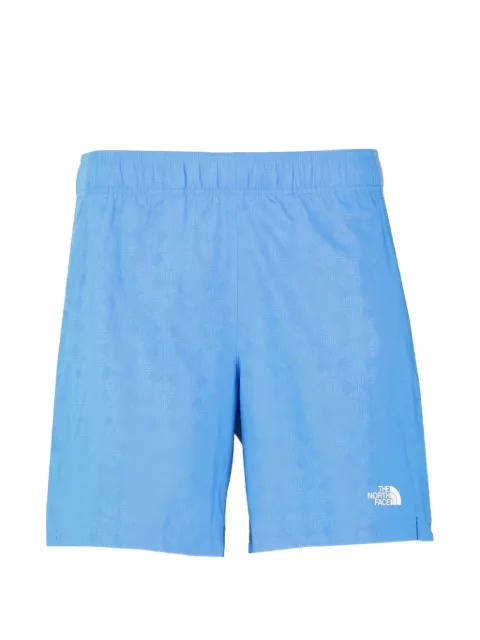 The North Face geometric-pattern shorts