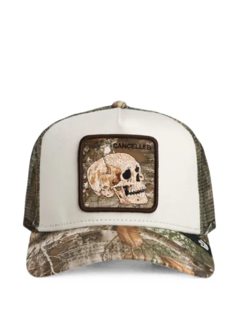 GOORIN BROS Realtree Edge Cancelled Skull-patch mesh-panel cap