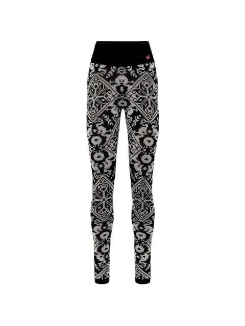 Kari Traa fair isle-knit leggings