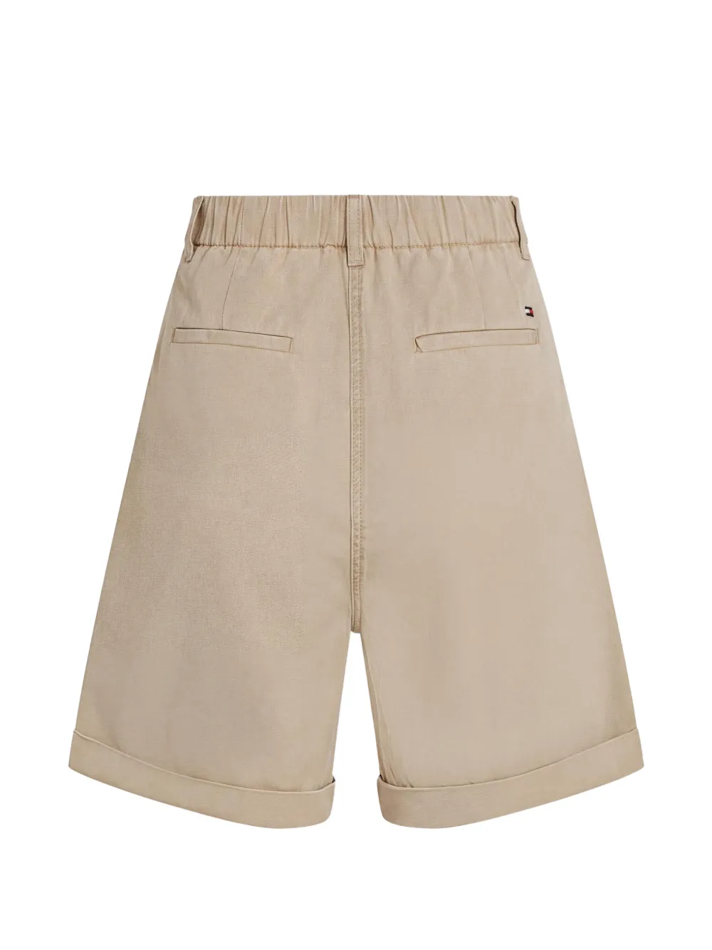 Tommy Hilfiger Shorts met elastische tailleband Beige