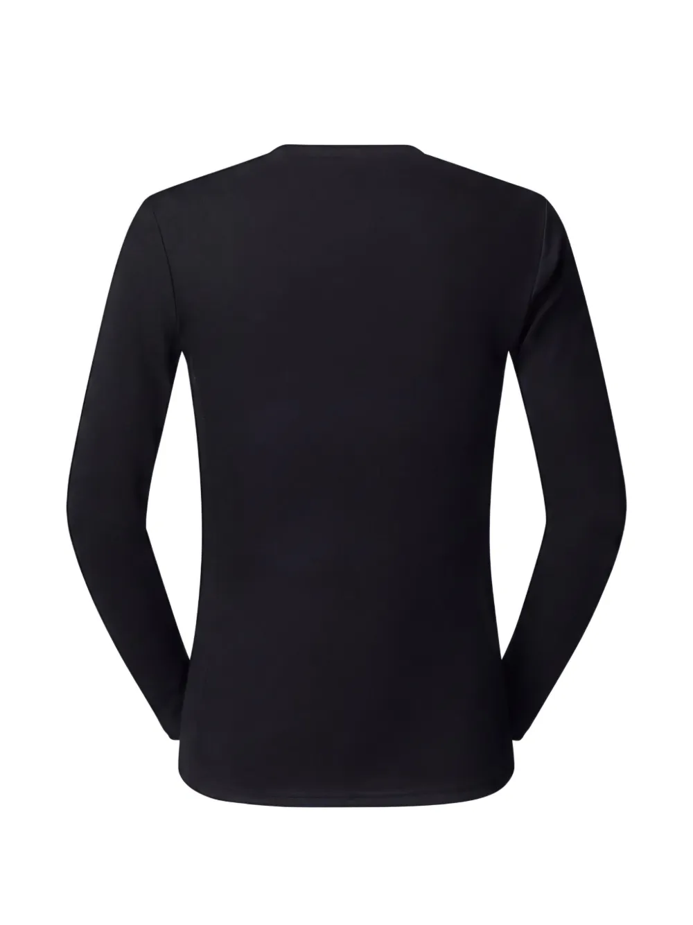 The North Face logo-print long-sleeve T-shirt Zwart