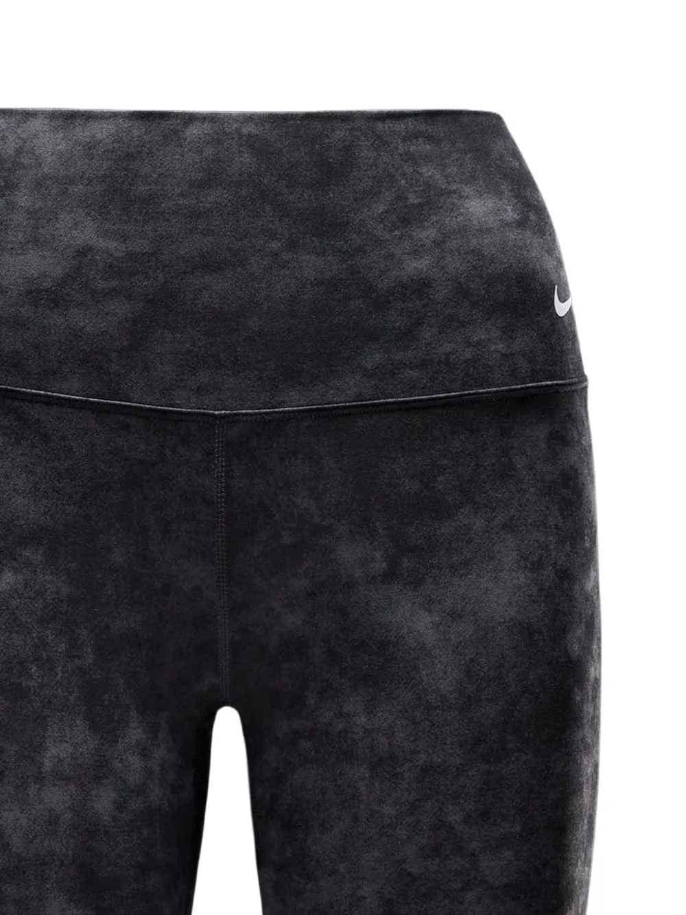 Nike Zenvy bikershorts met tie-dye print Zwart