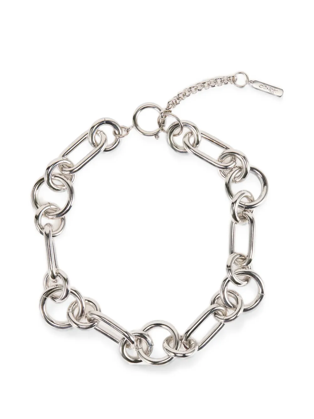Justine Clenquet Troy chain-link necklace - Silber