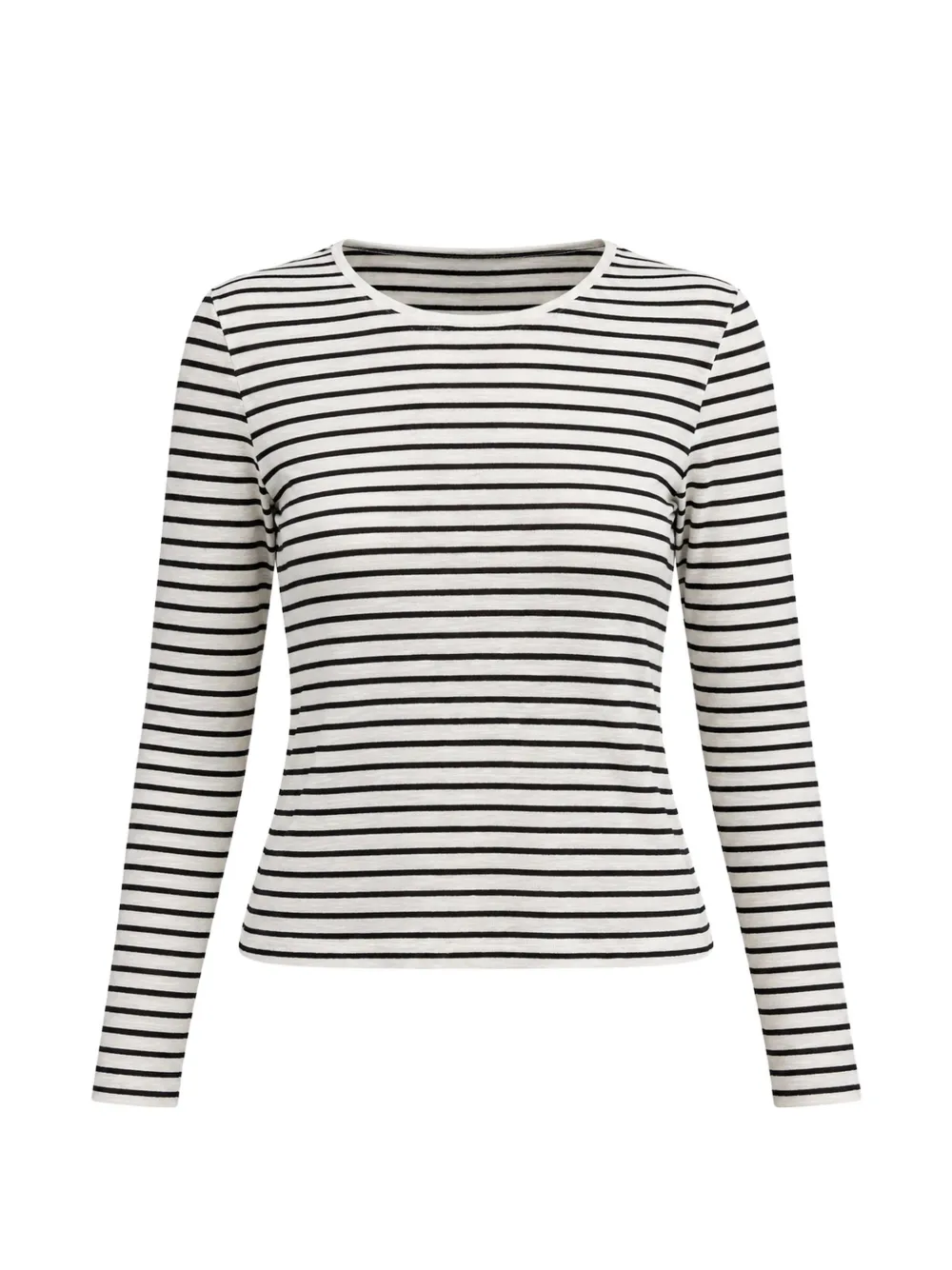 Drykorn striped long-sleeve T-shirt - Weiß